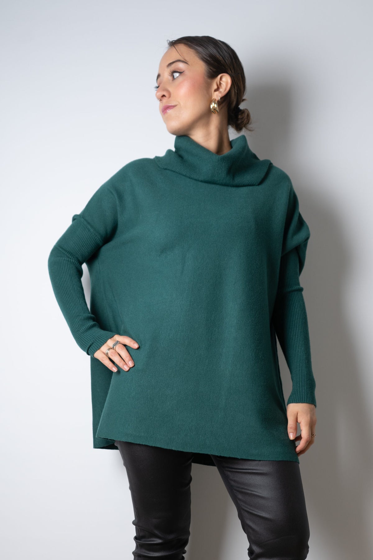 Sweater Jacinta - Verde Petroleo