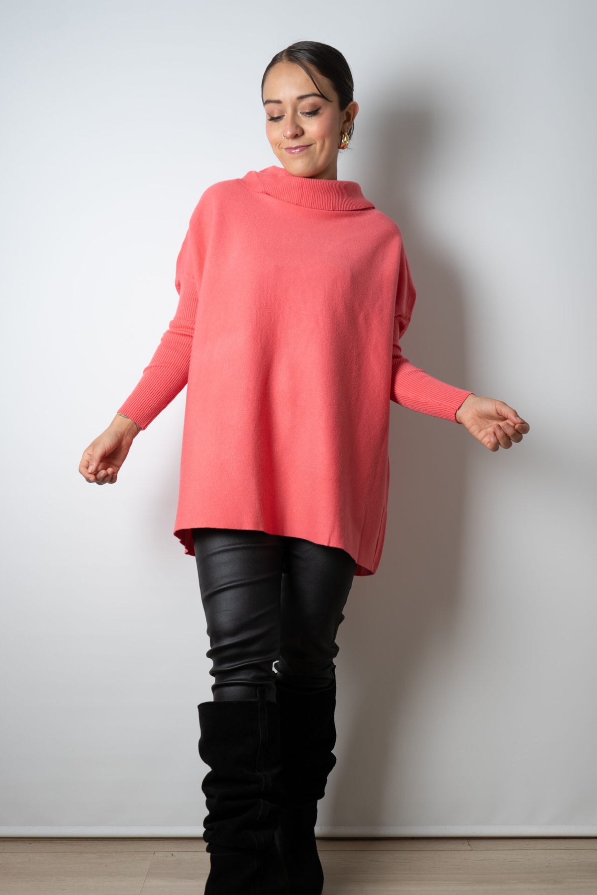 Sweater Jacinta - Coral