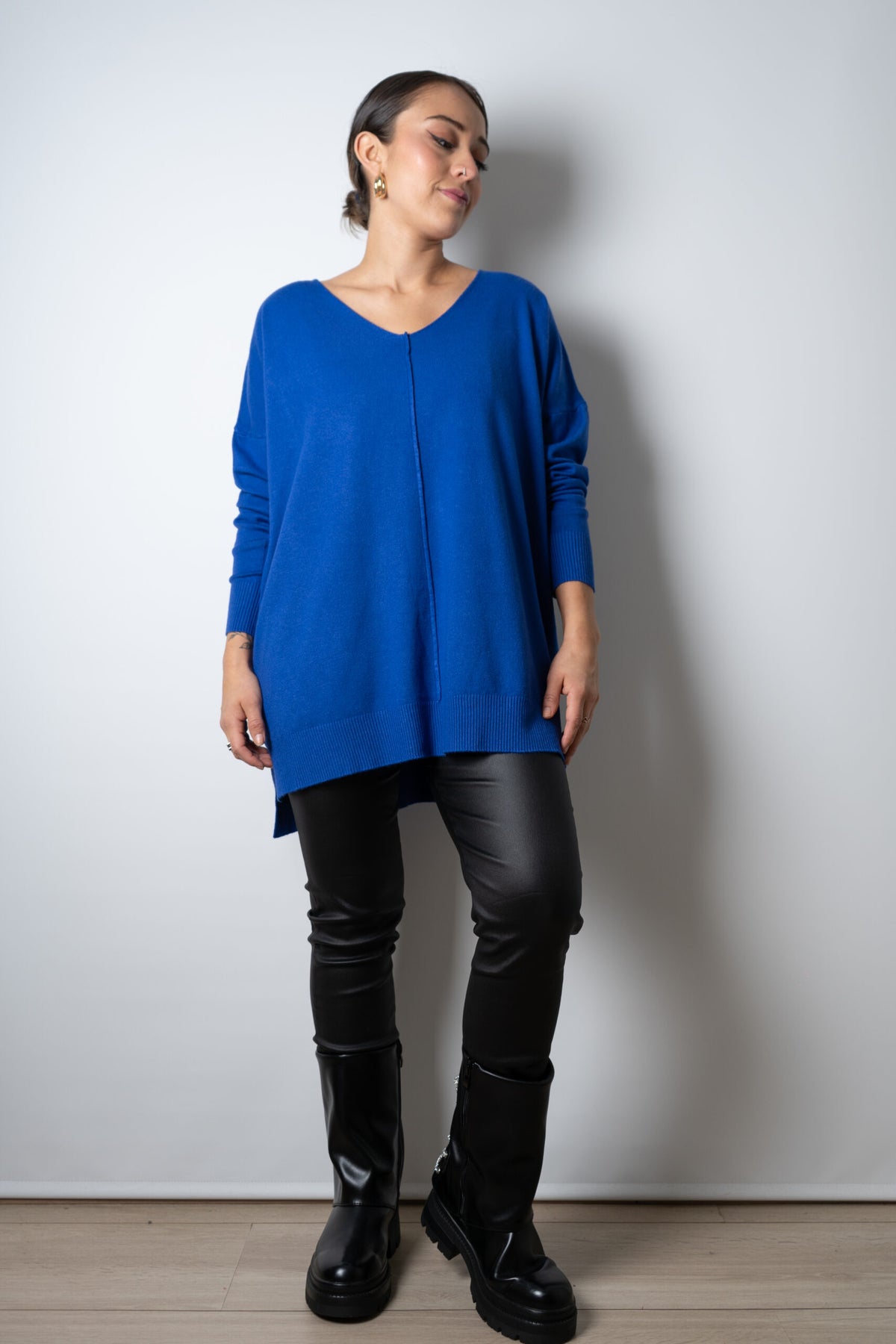 Sweater Laica - Azul