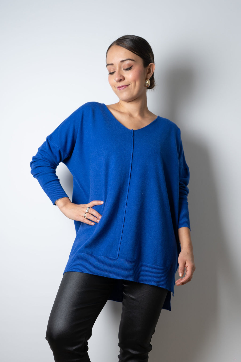 Sweater Laica - Azul