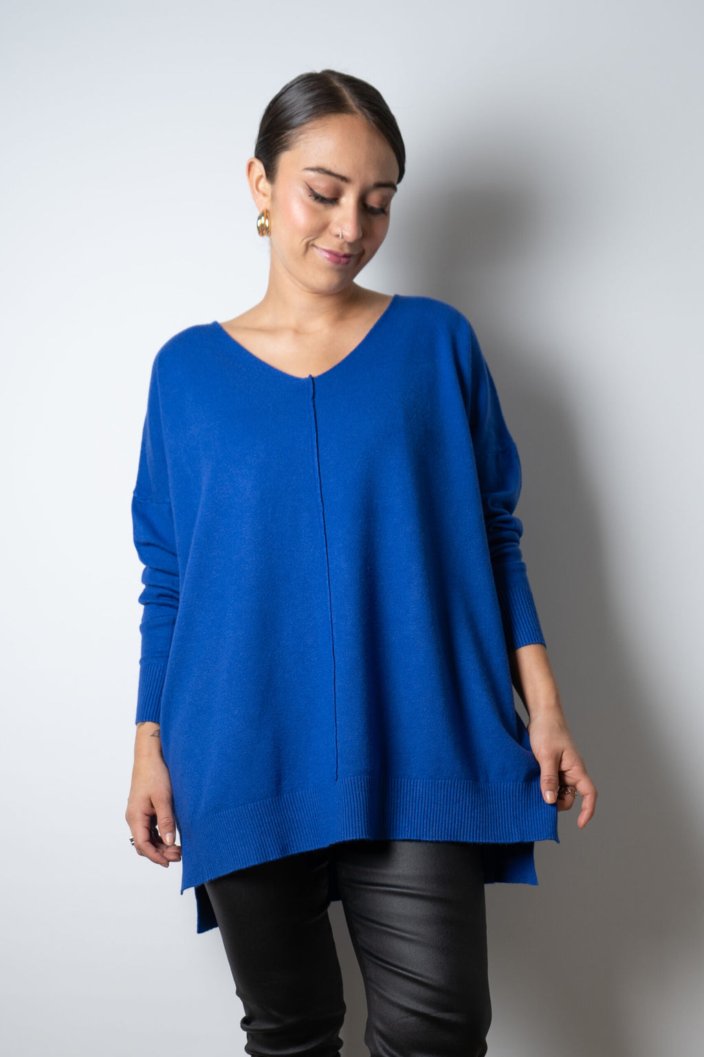 Sweater Laica - Azul