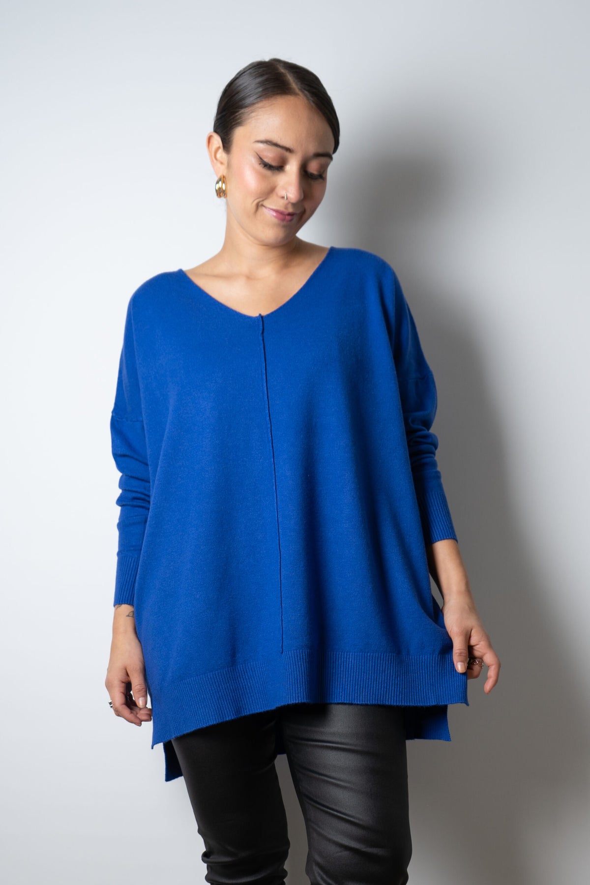 Sweater Laica - Azul