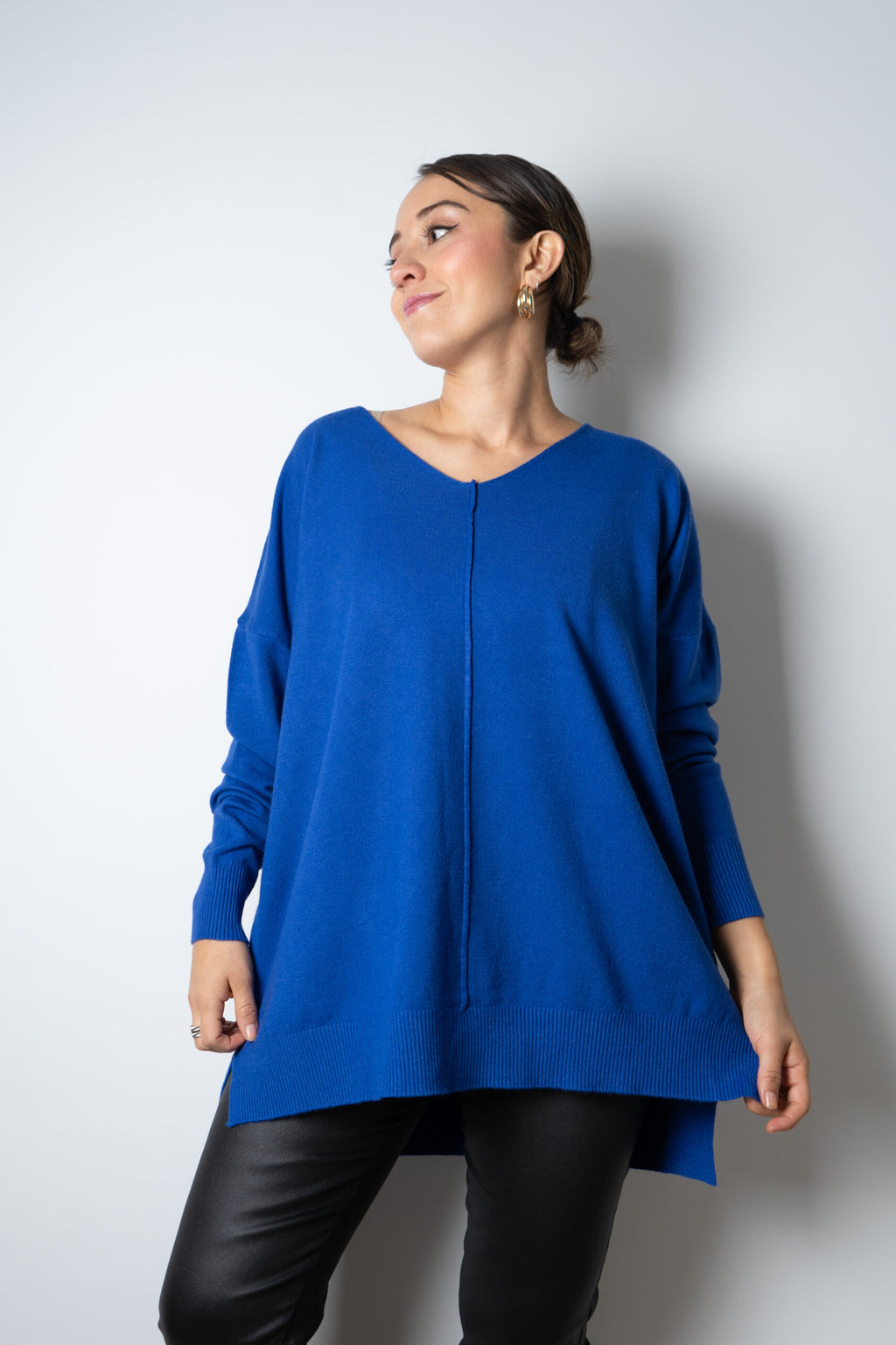 Sweater Laica - Azul