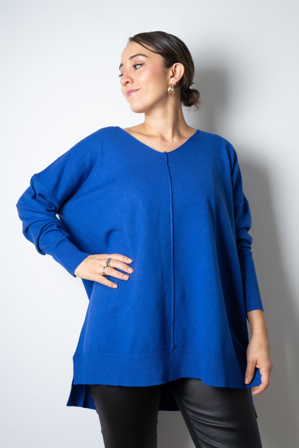 Sweater Laica - Azul