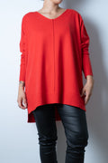 Sweater Laica - Rojo