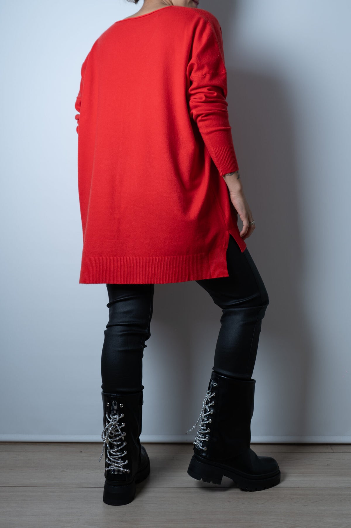 Sweater Laica - Rojo