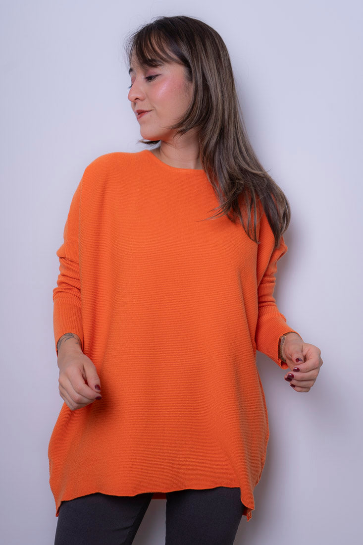 Sweater Mila -  Naranjo brillante
