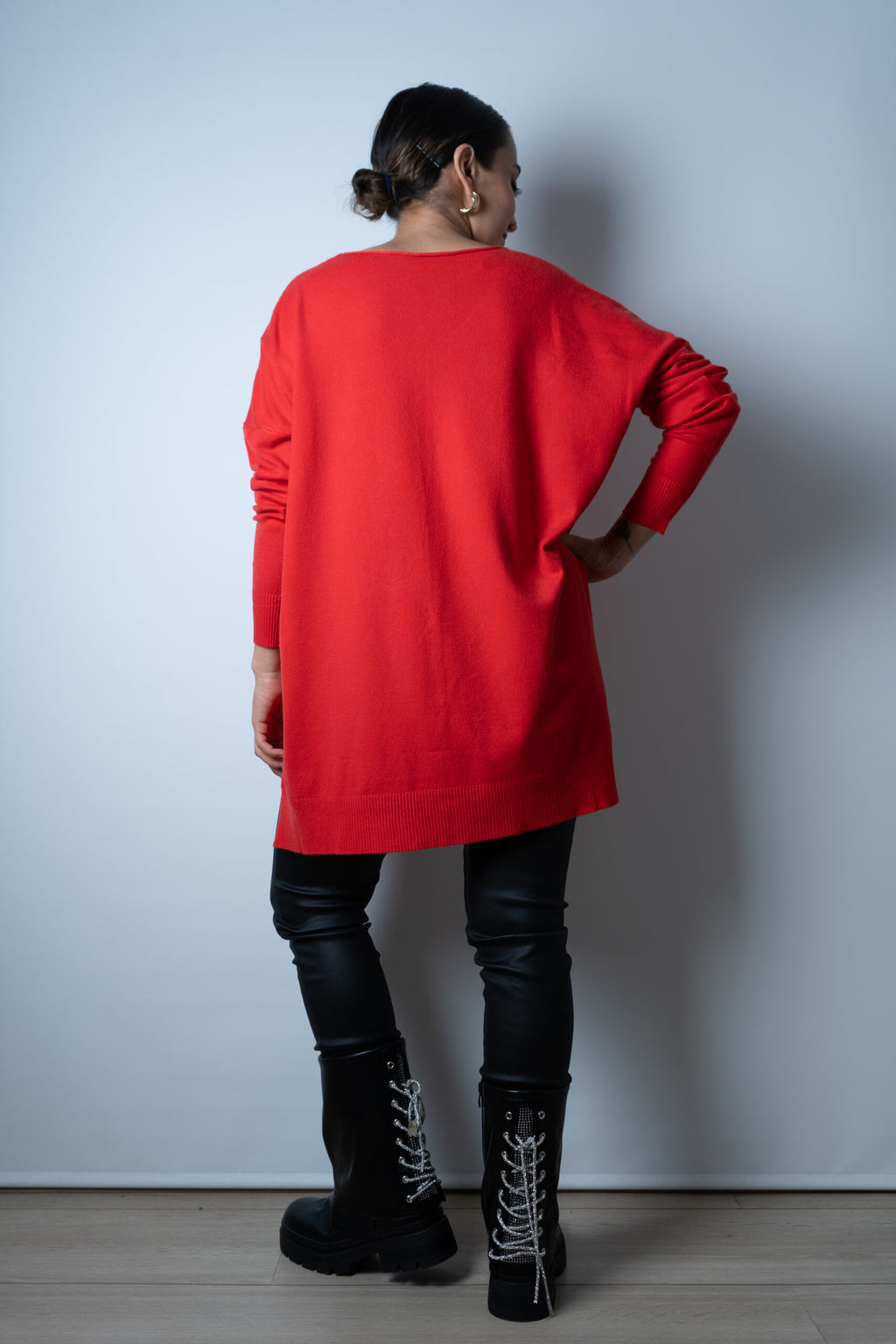 Sweater Laica - Rojo