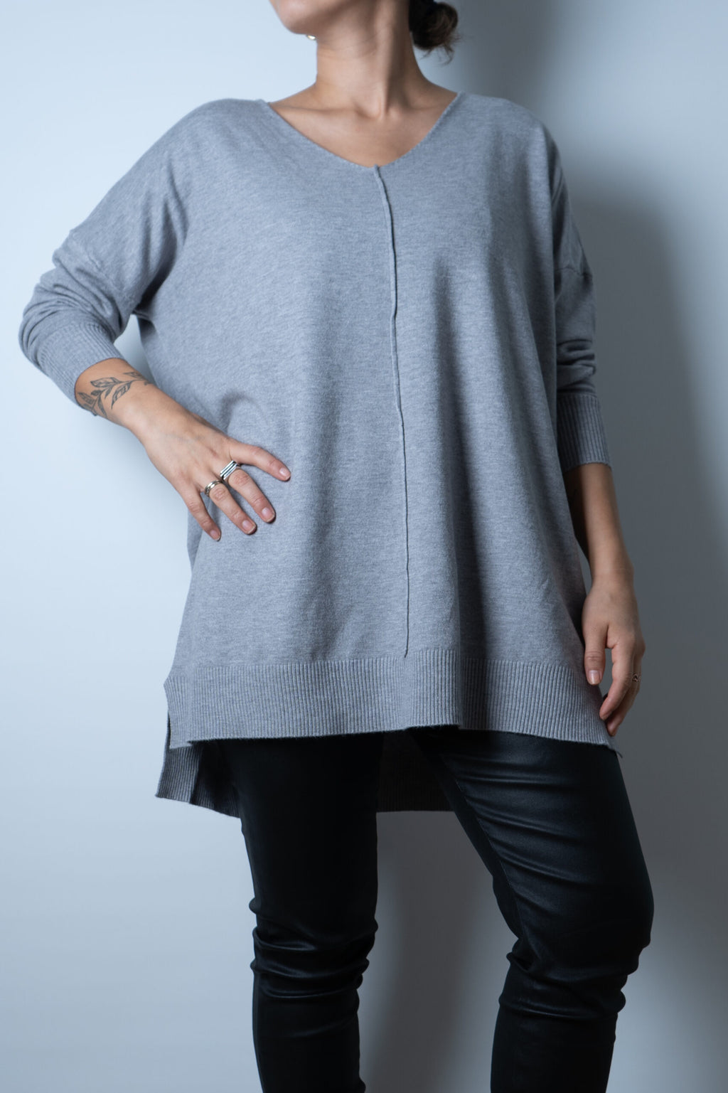 Sweater Laica - Gris