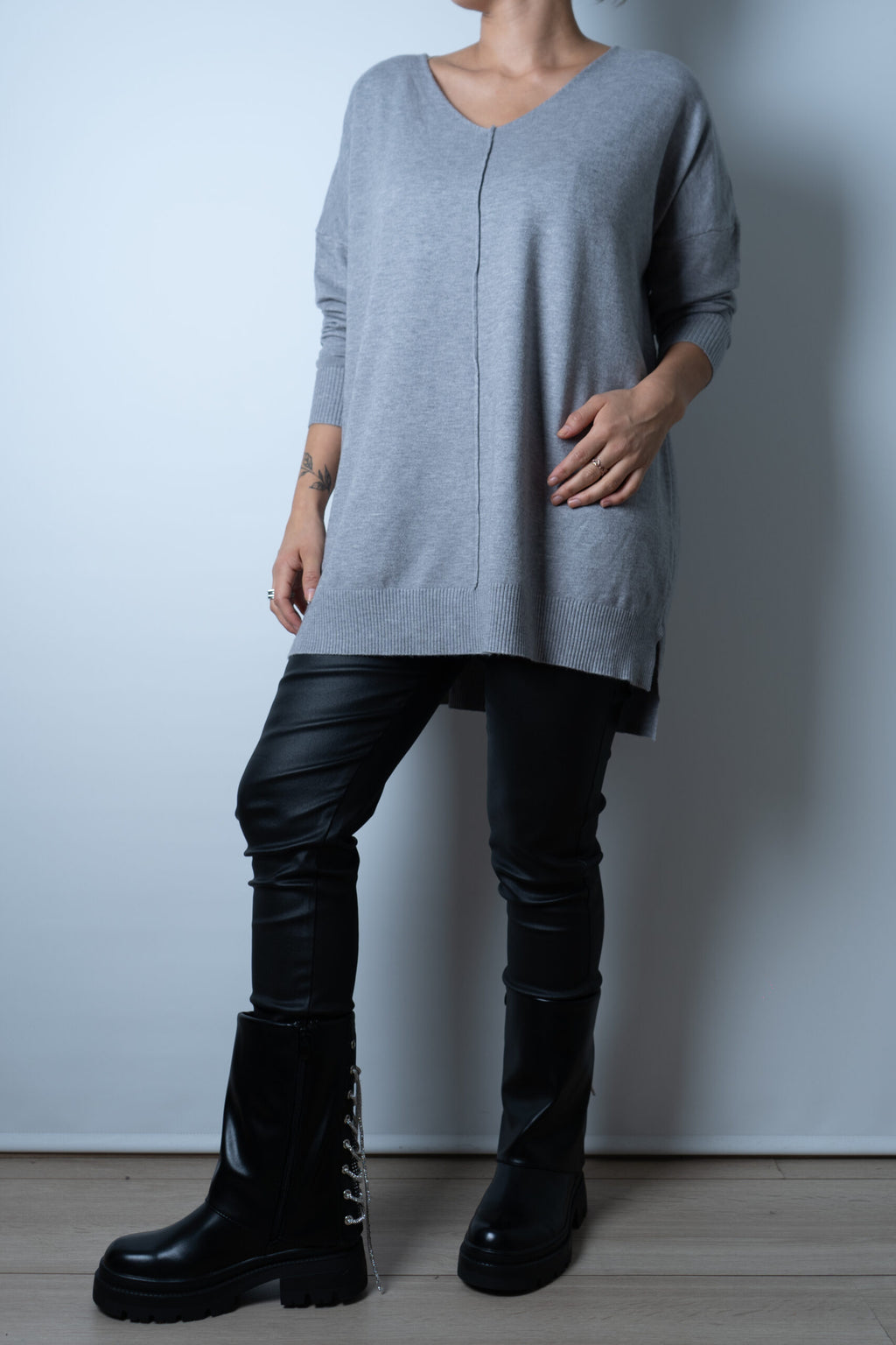 Sweater Laica - Gris