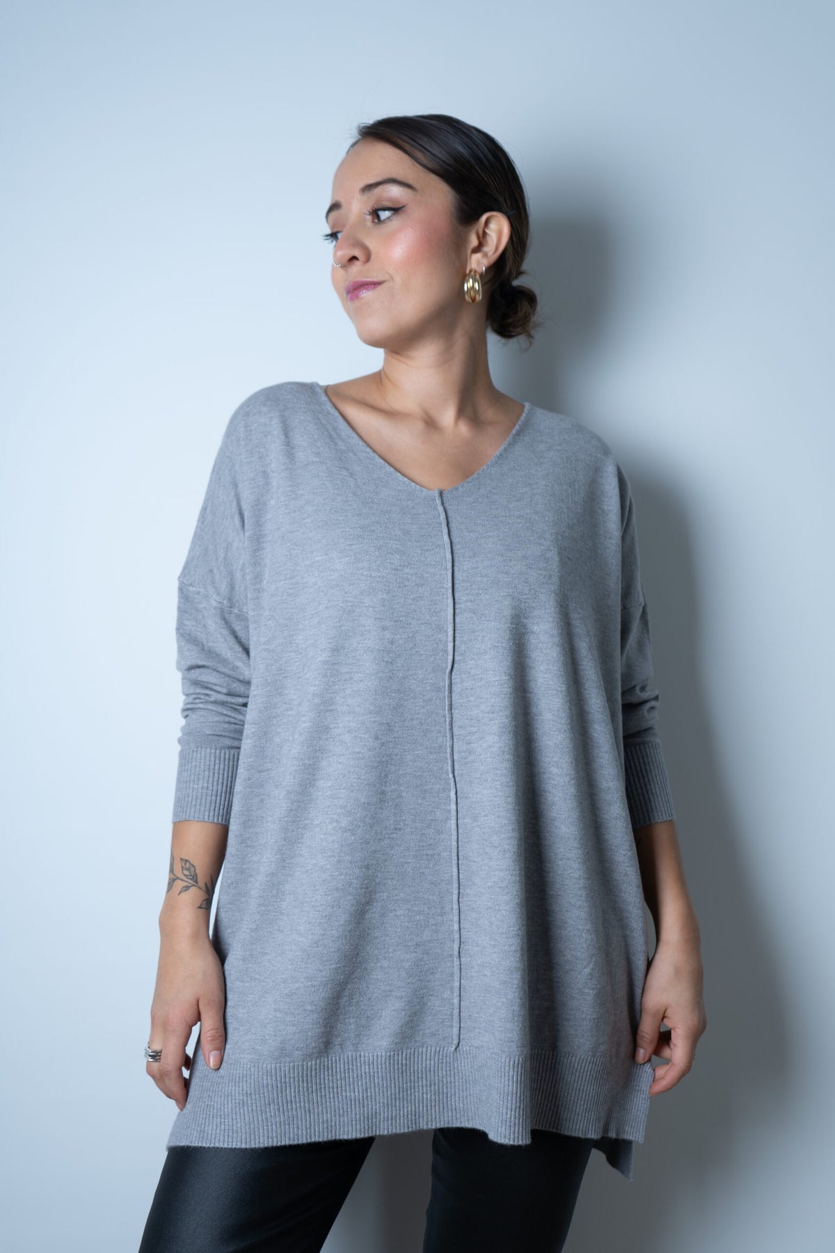 Sweater Laica - Gris