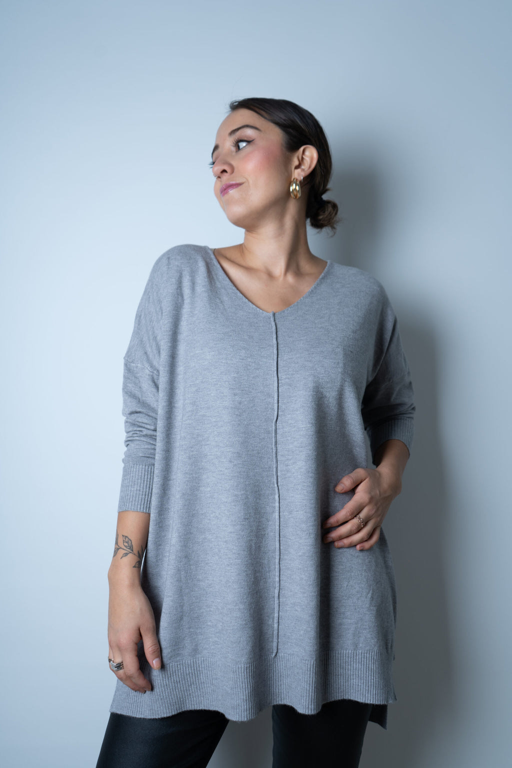 Sweater Laica - Gris