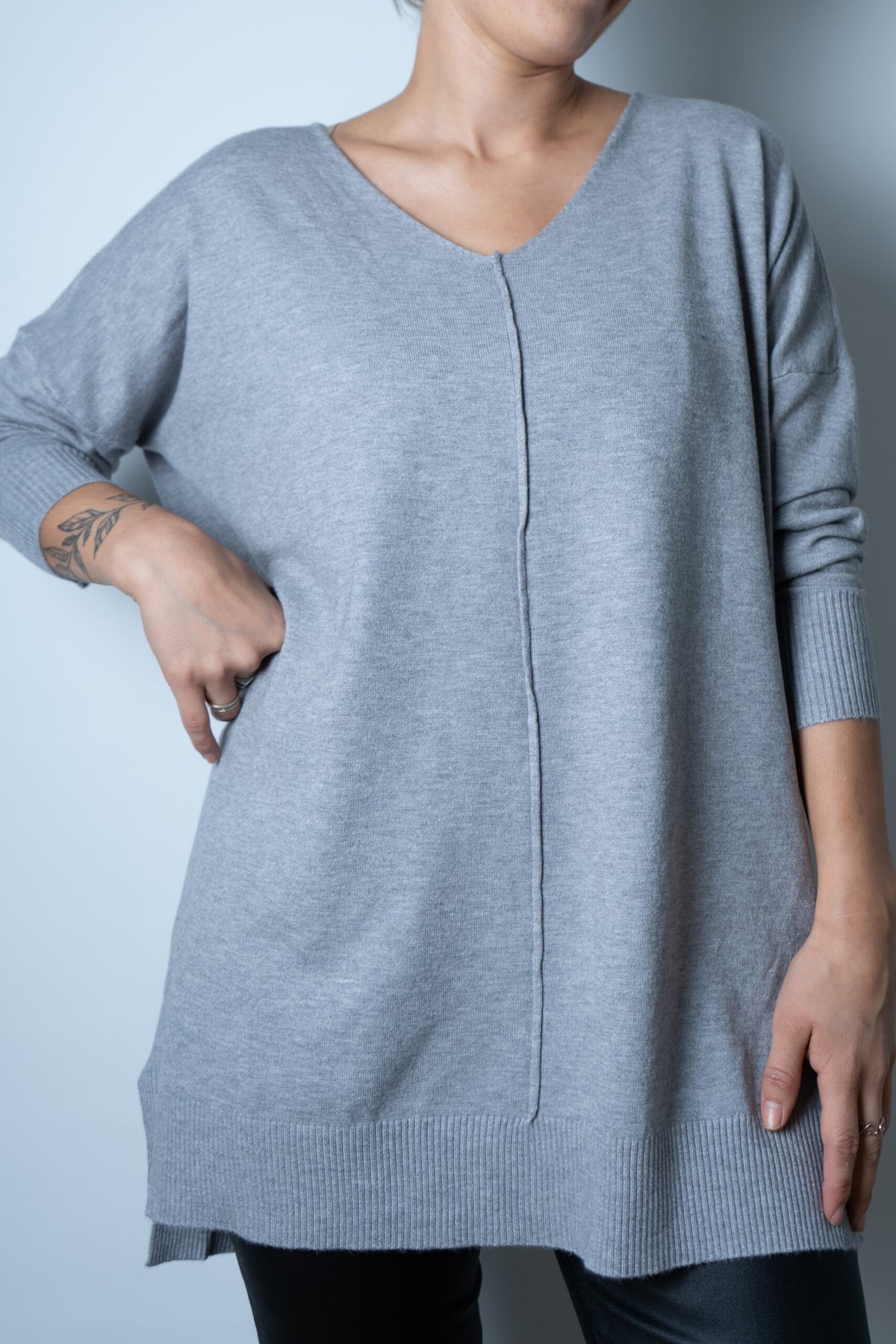 Sweater Laica - Gris
