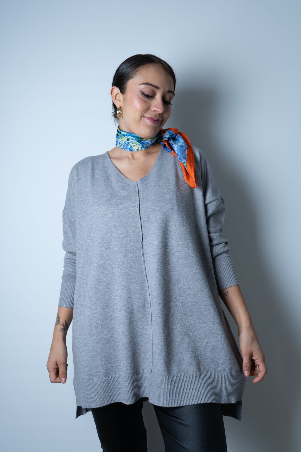Sweater Laica - Gris
