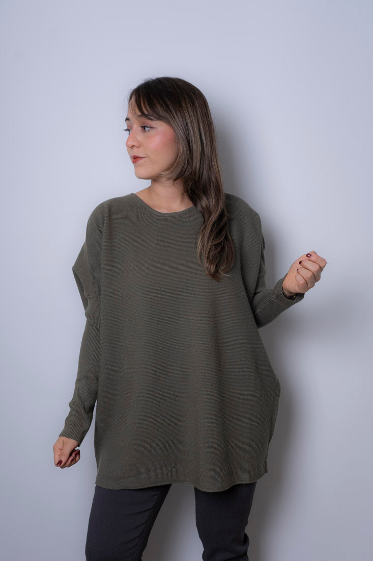 Sweater Mila -  Verde militar