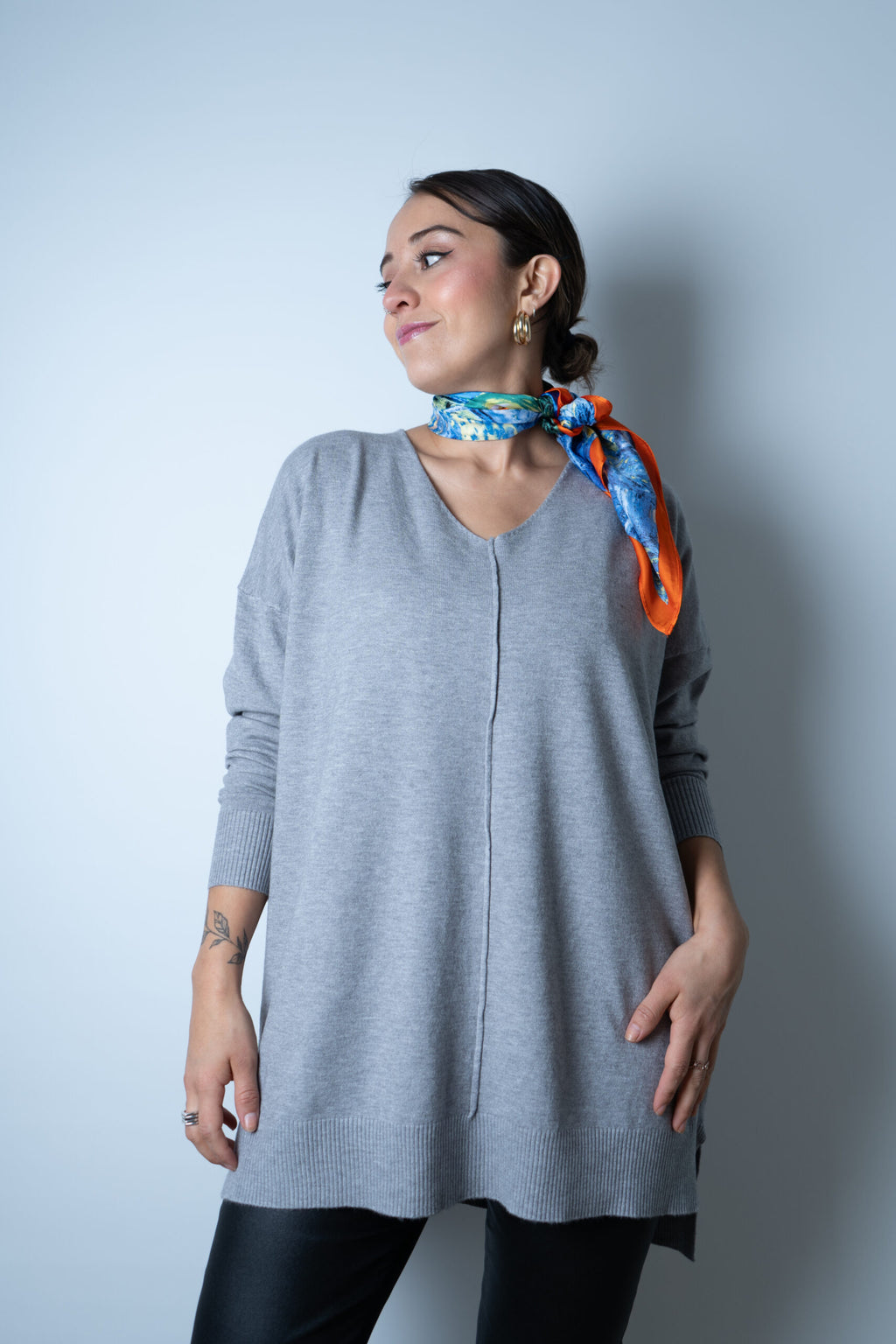 Sweater Laica - Gris