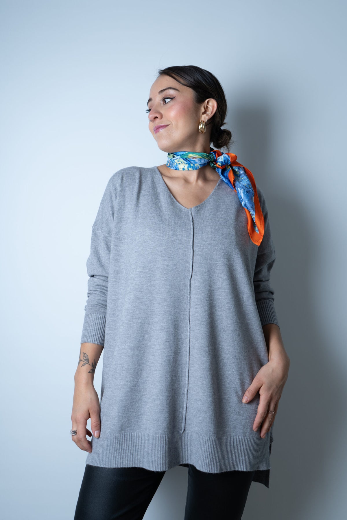 Sweater Laica - Gris