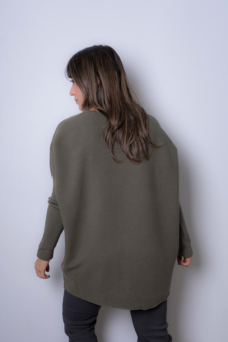 Sweater Mila -  Verde militar