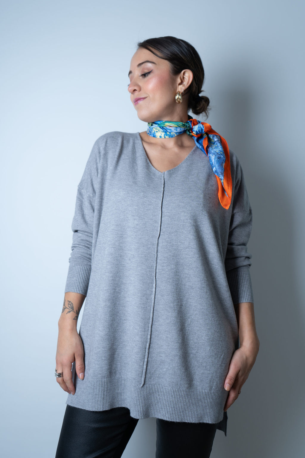 Sweater Laica - Gris