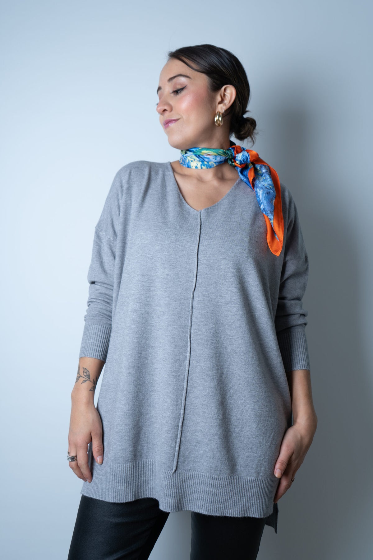 Sweater Laica - Gris