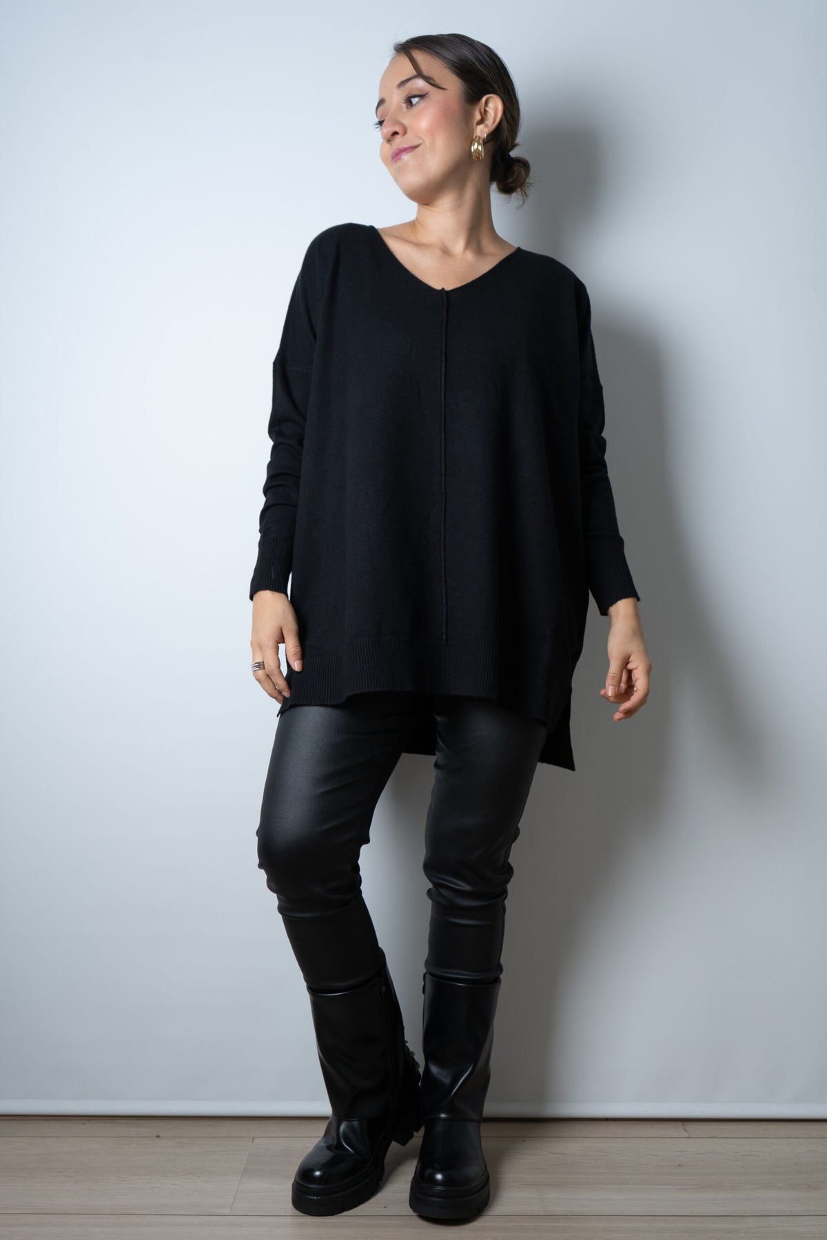 Sweater Laica - Negro