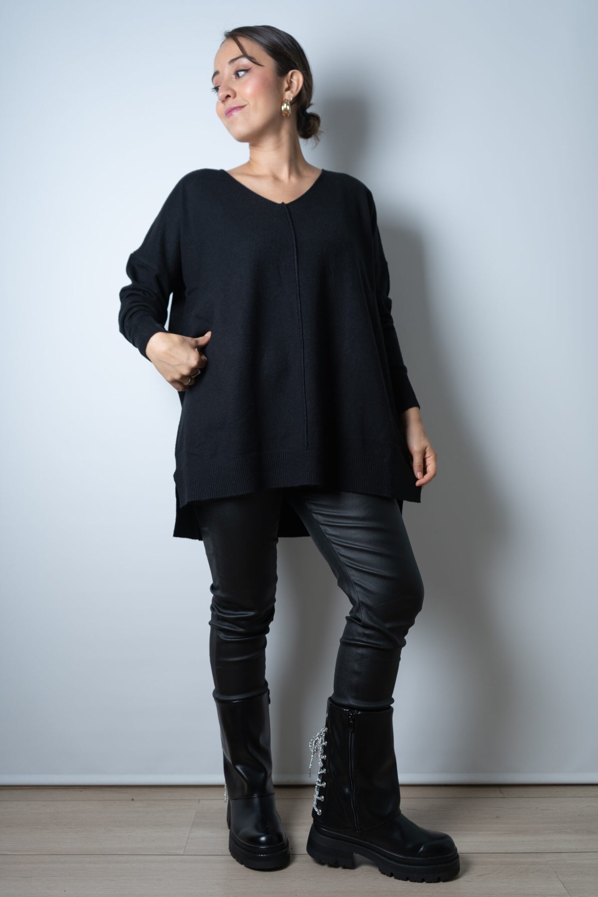 Sweater Laica - Negro