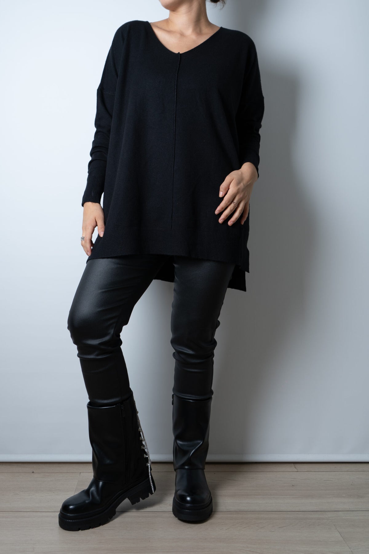 Sweater Laica - Negro