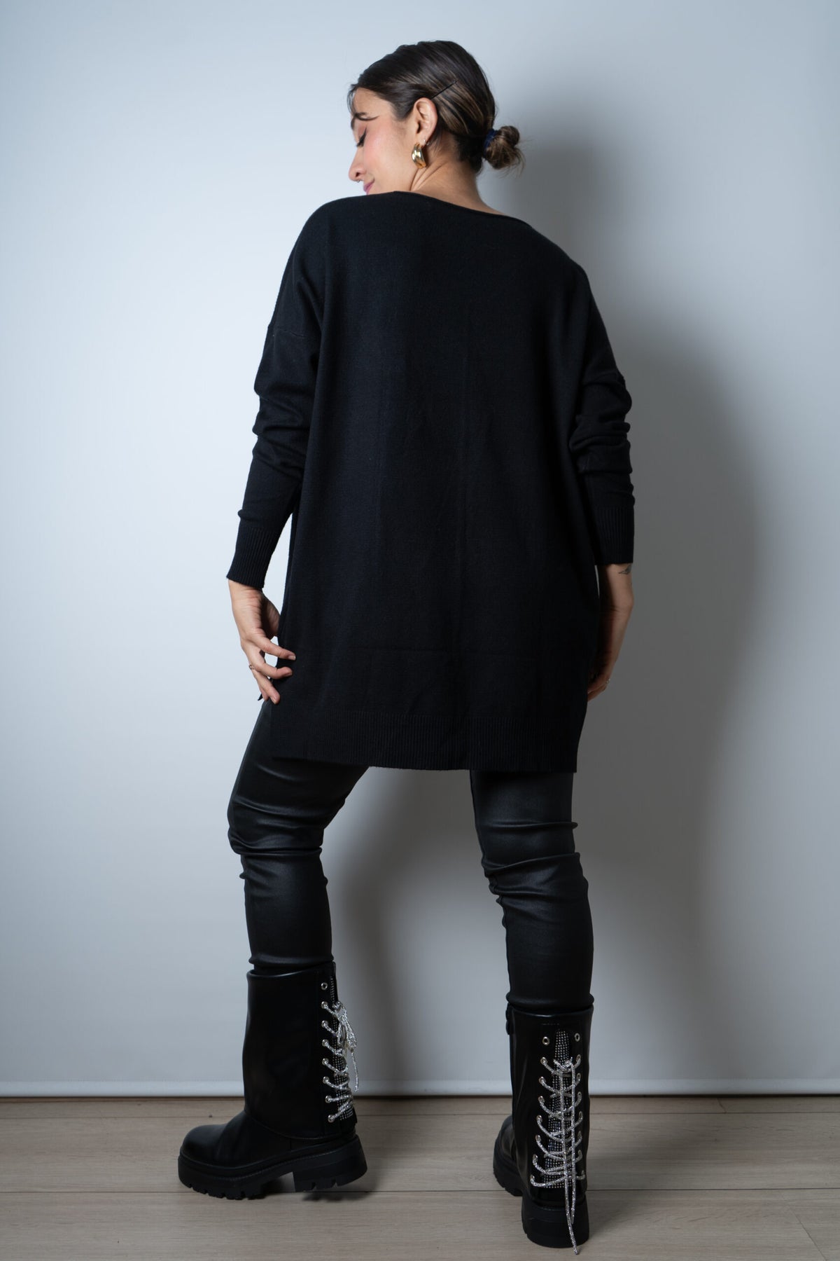 Sweater Laica - Negro
