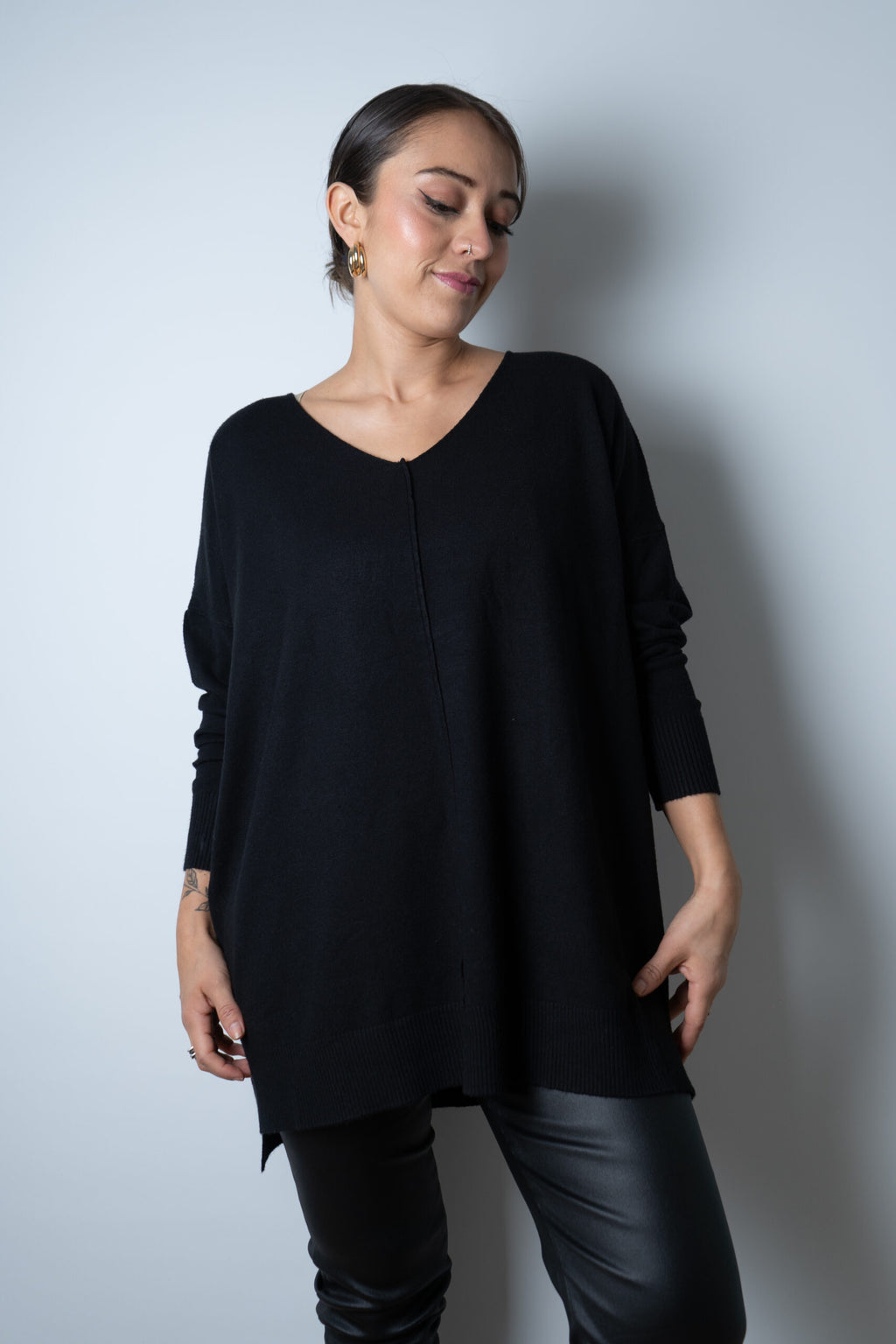 Sweater Laica - Negro