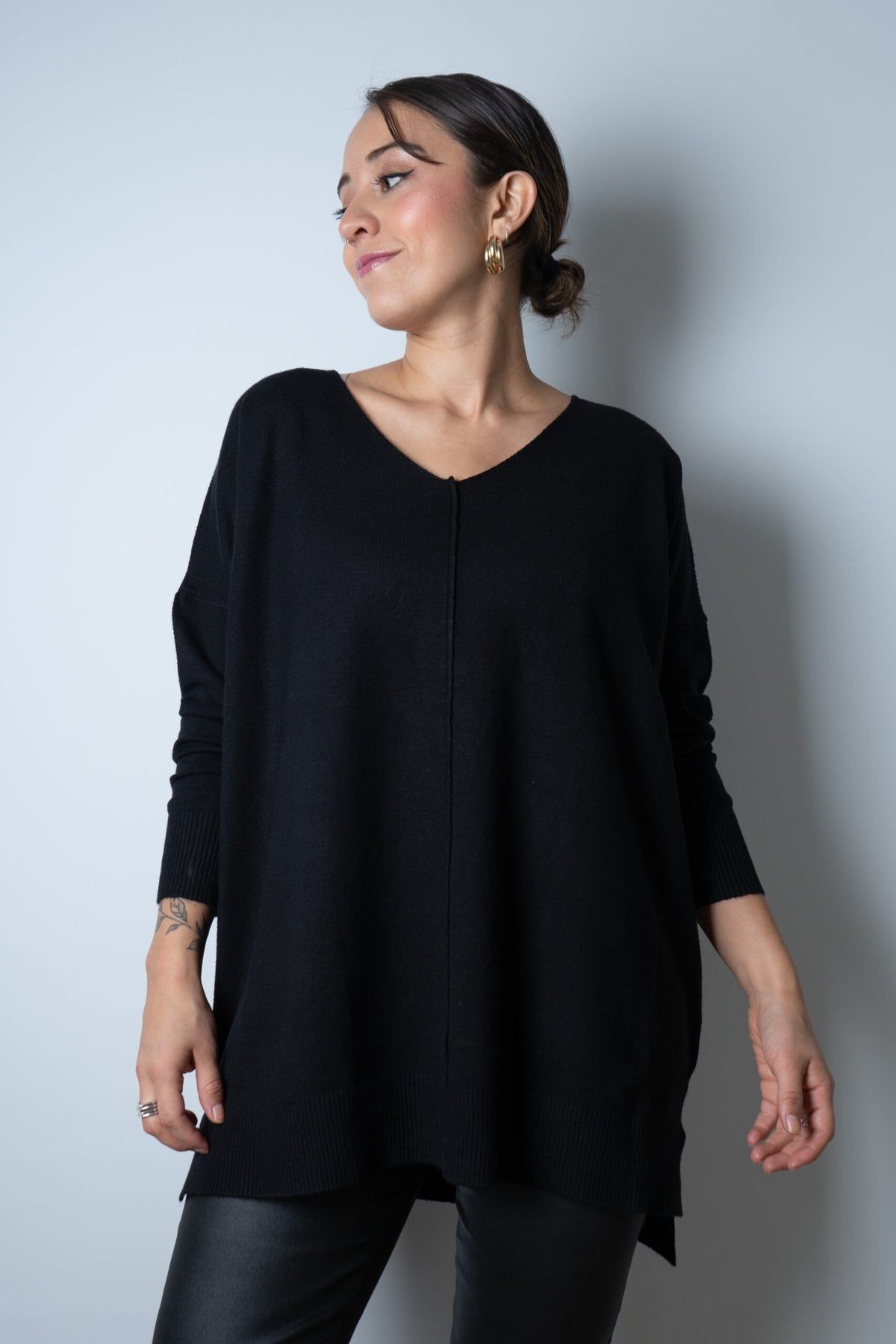 Sweater Laica - Negro