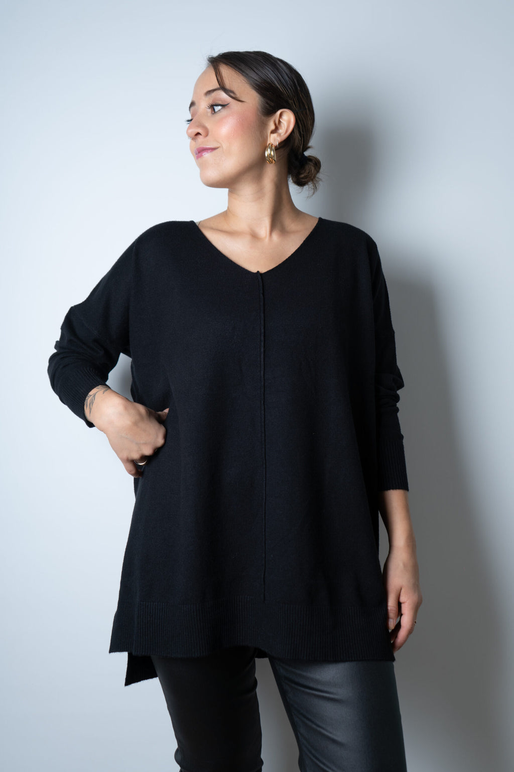 Sweater Laica - Negro