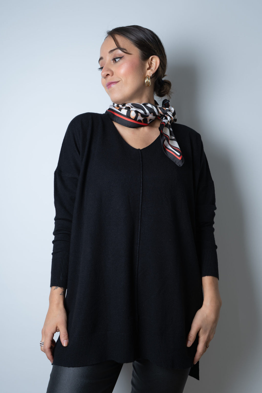 Sweater Laica - Negro