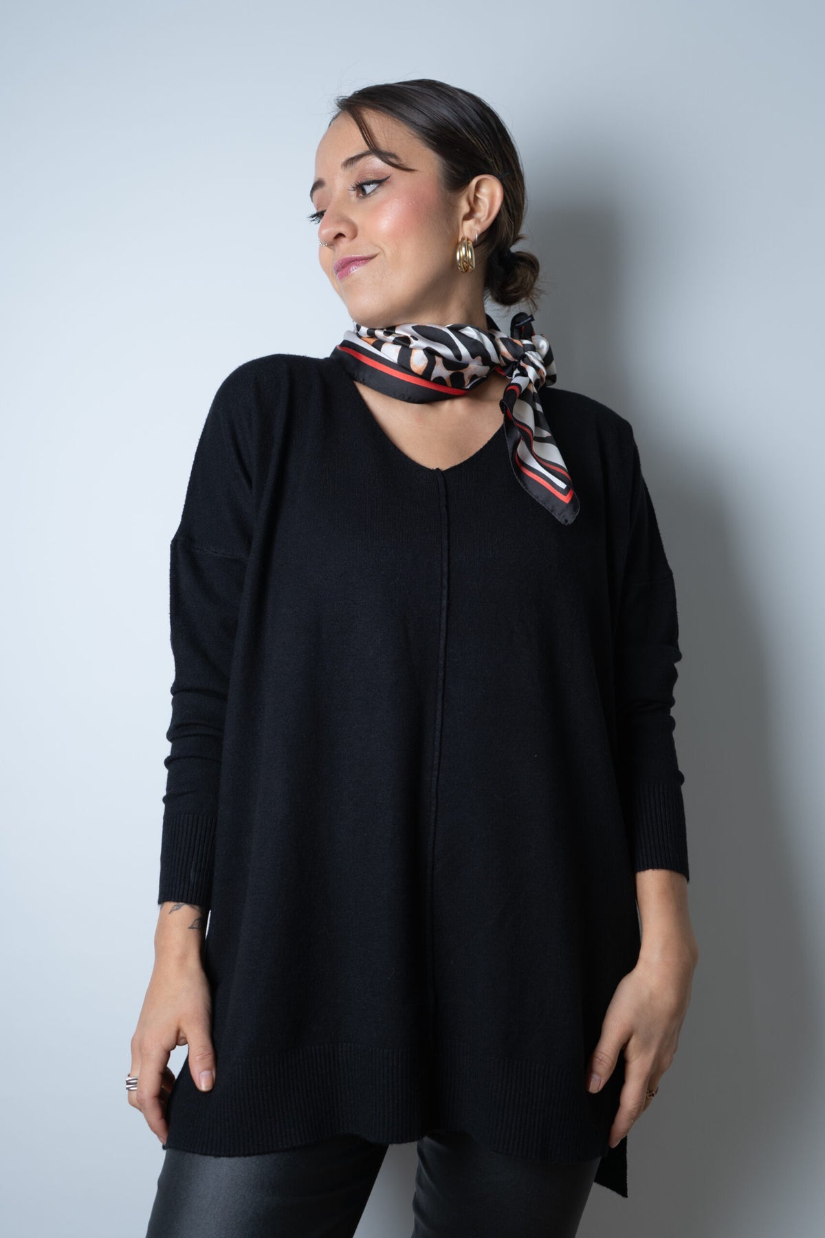 Sweater Laica - Negro