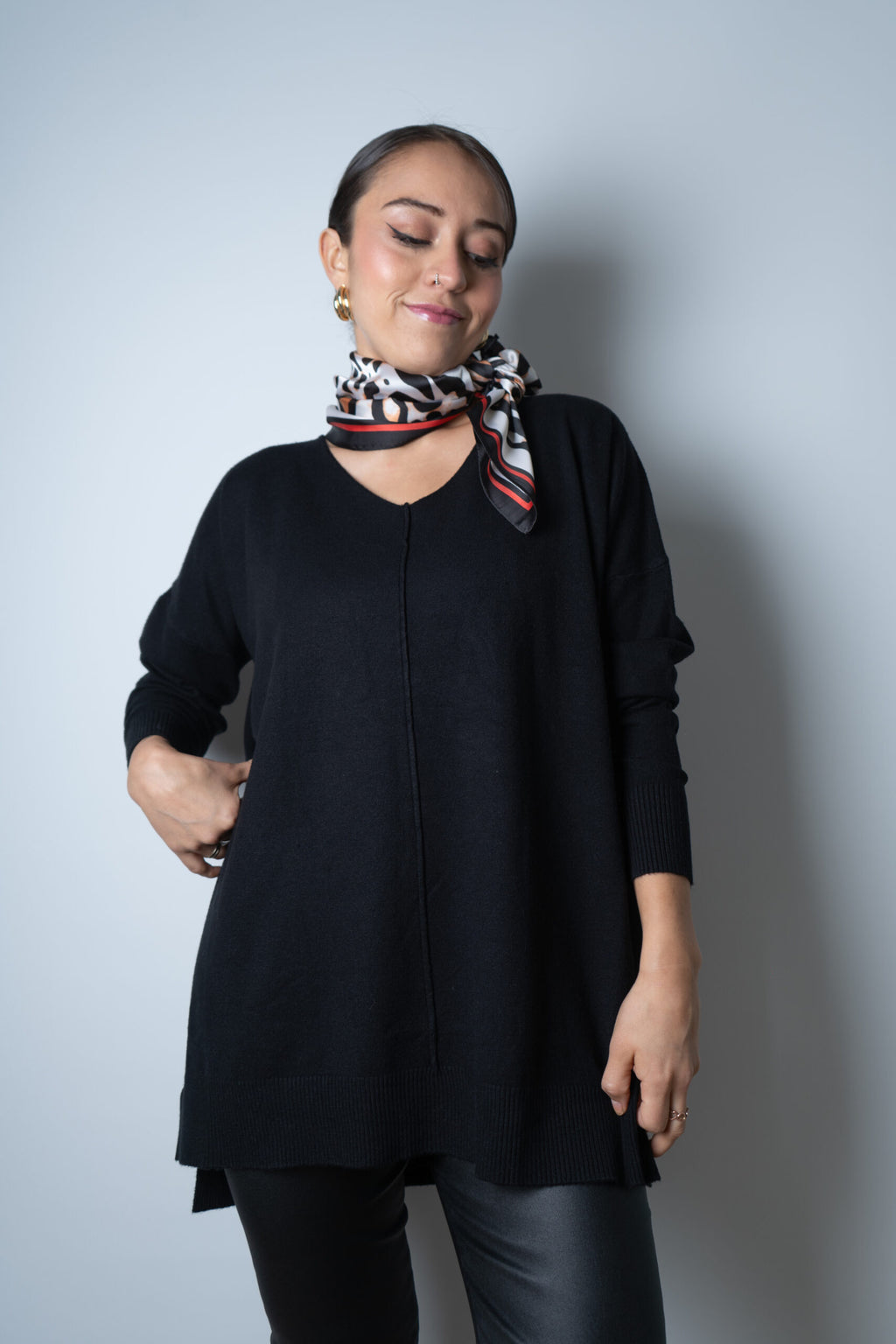 Sweater Laica - Negro