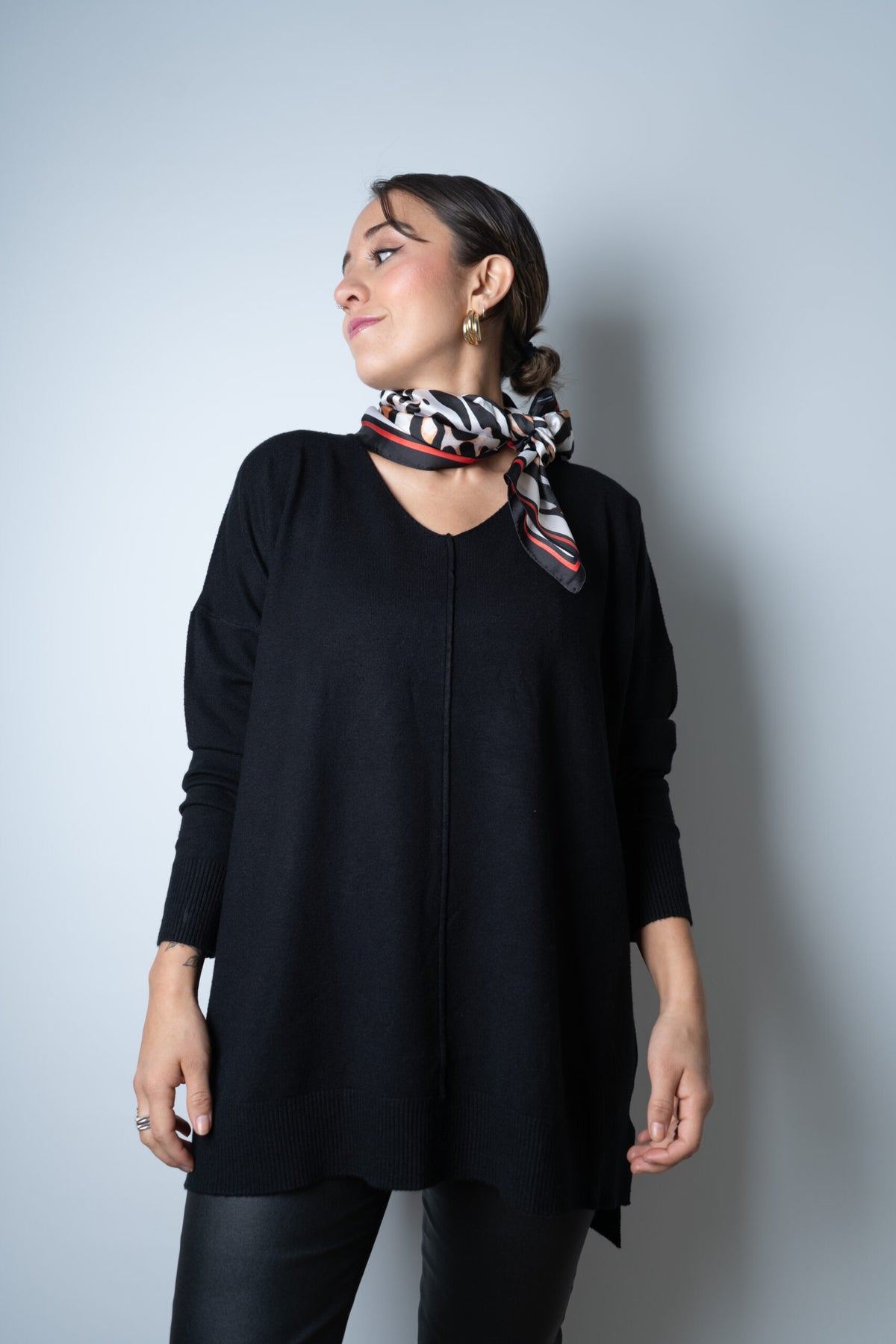 Sweater Laica - Negro