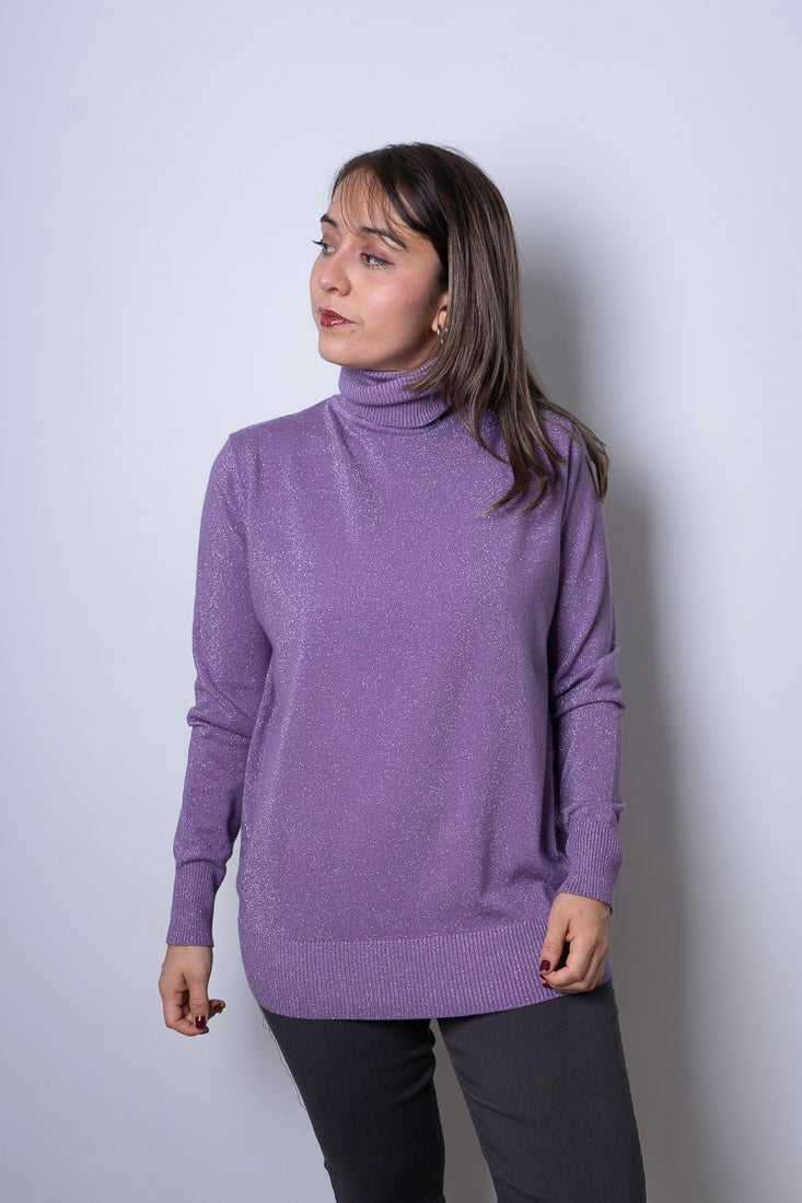 Sweater Beatle brillante - Lavanda