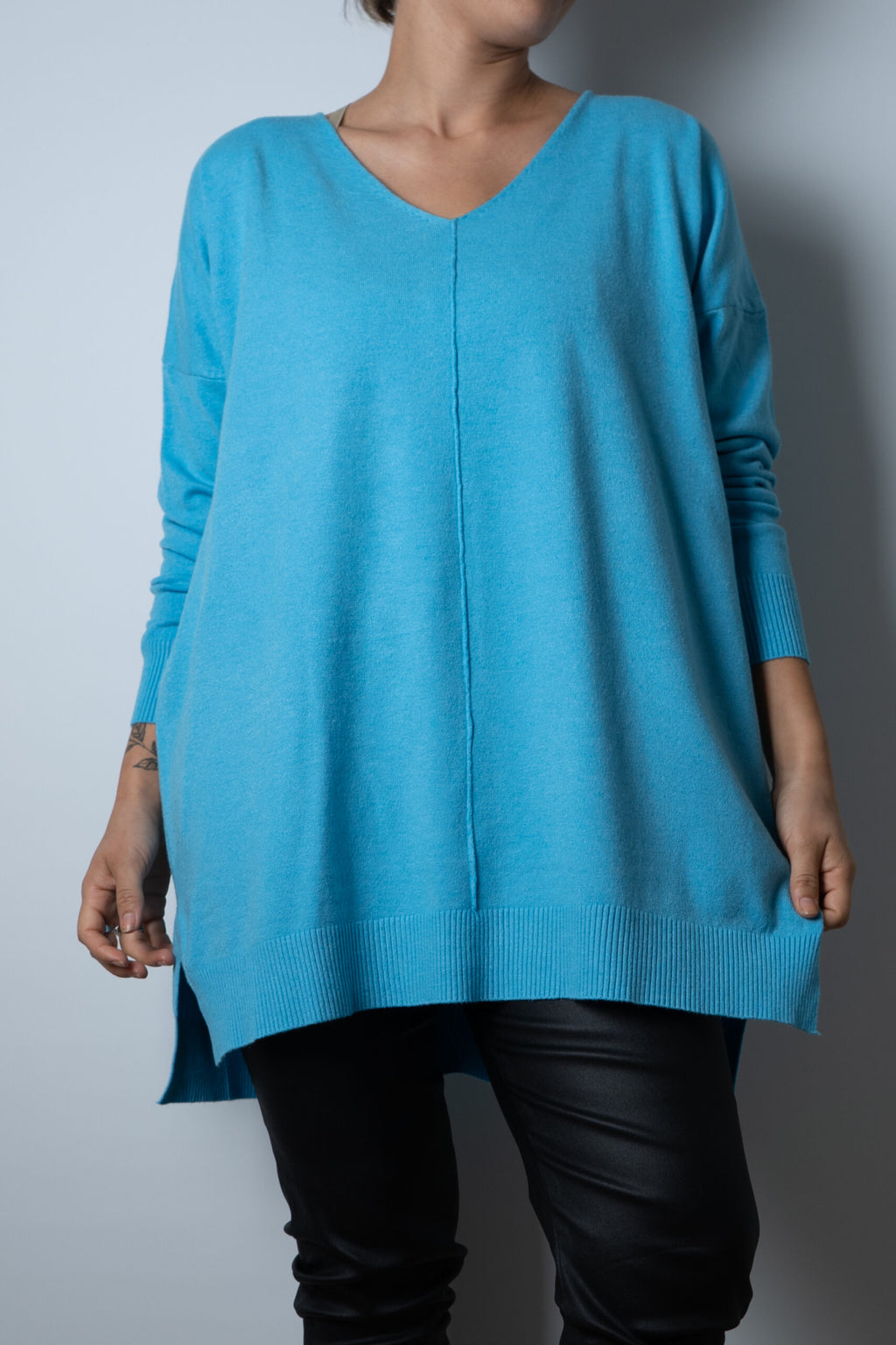 Sweater Laica - Celeste