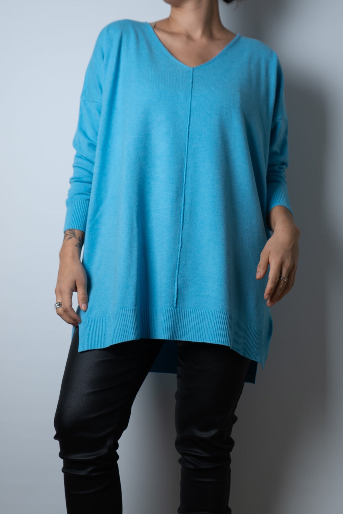 Sweater Laica - Celeste