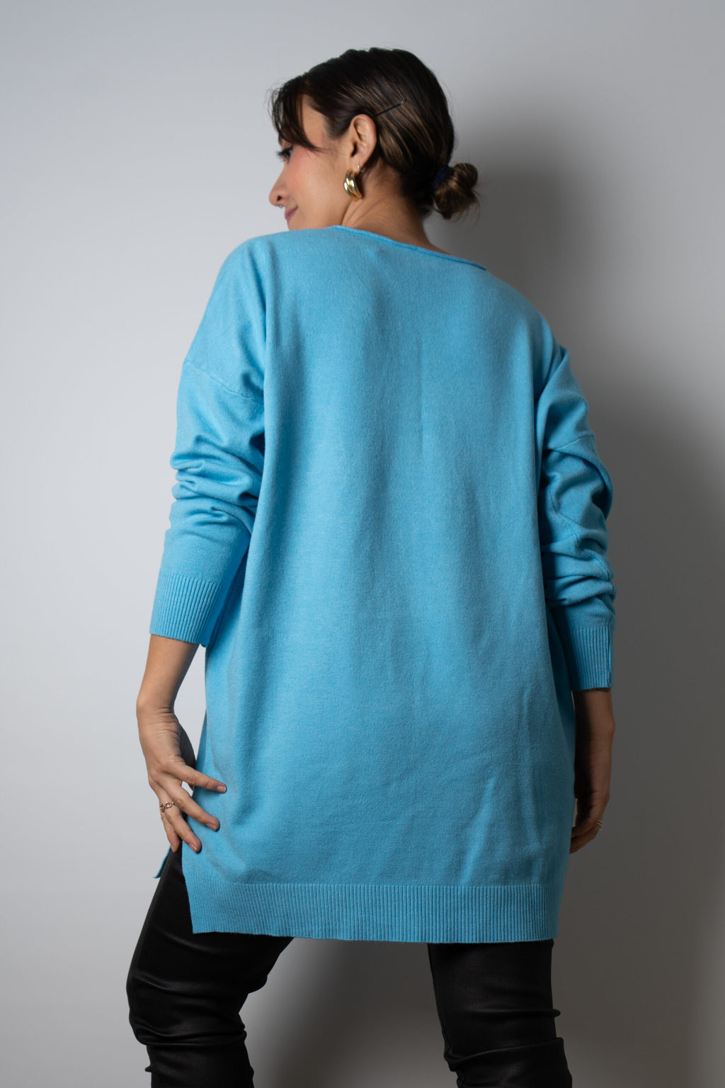Sweater Laica - Celeste