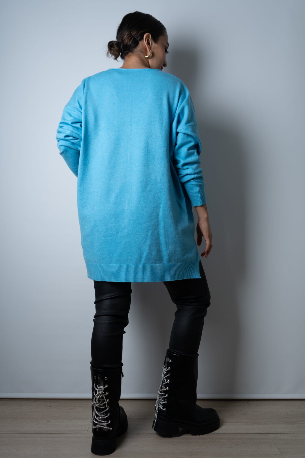 Sweater Laica - Celeste