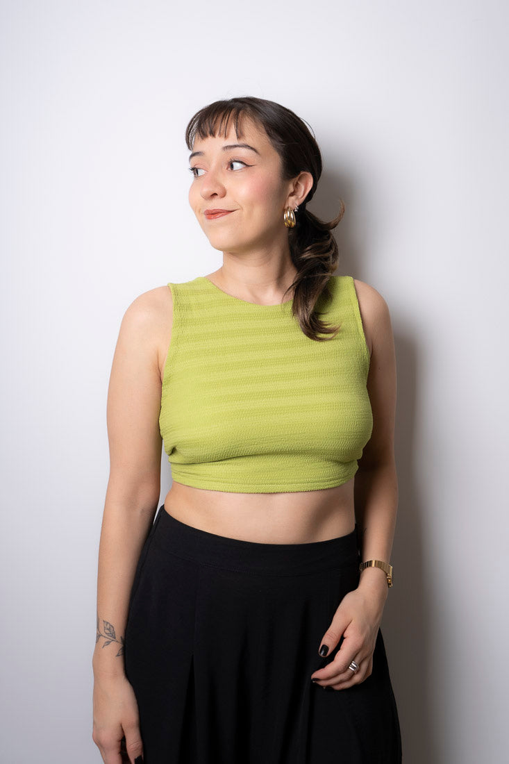 Top Amelia - Verde