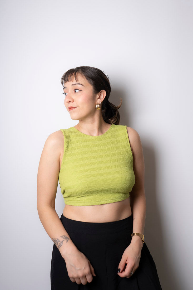 Top Amelia - Verde