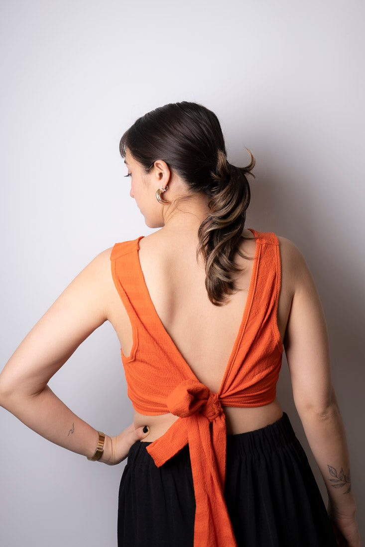 Top Amelia - Naranja