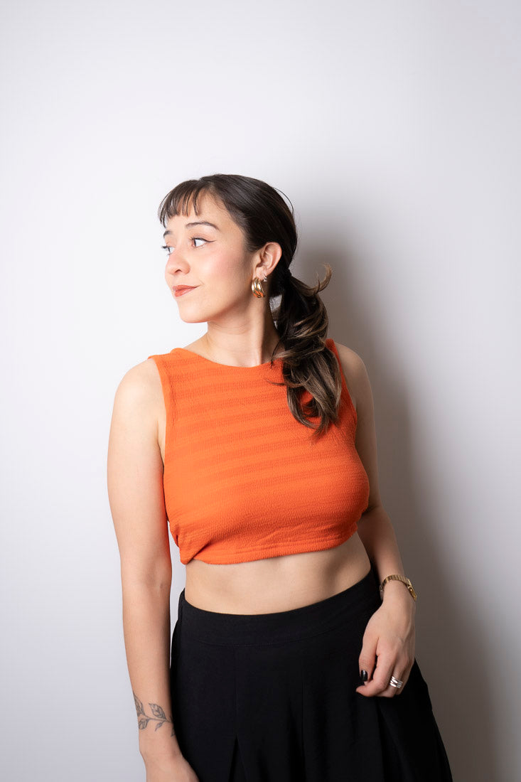 Top Amelia - Naranja