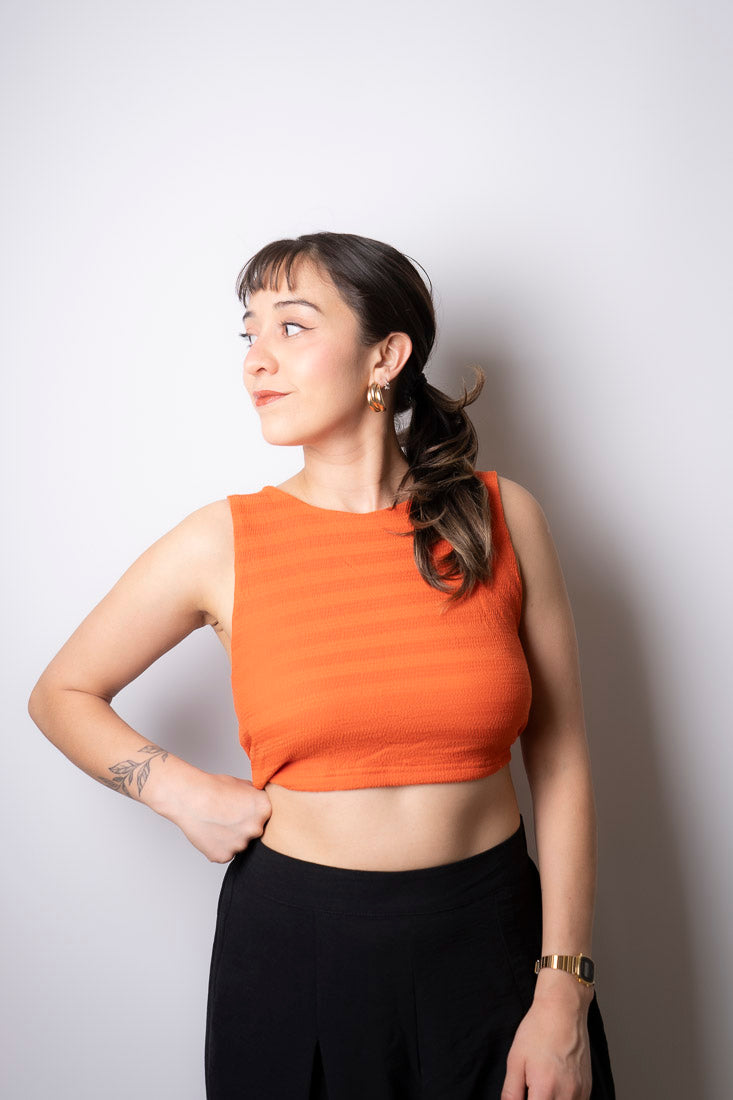 Top Amelia - Naranja