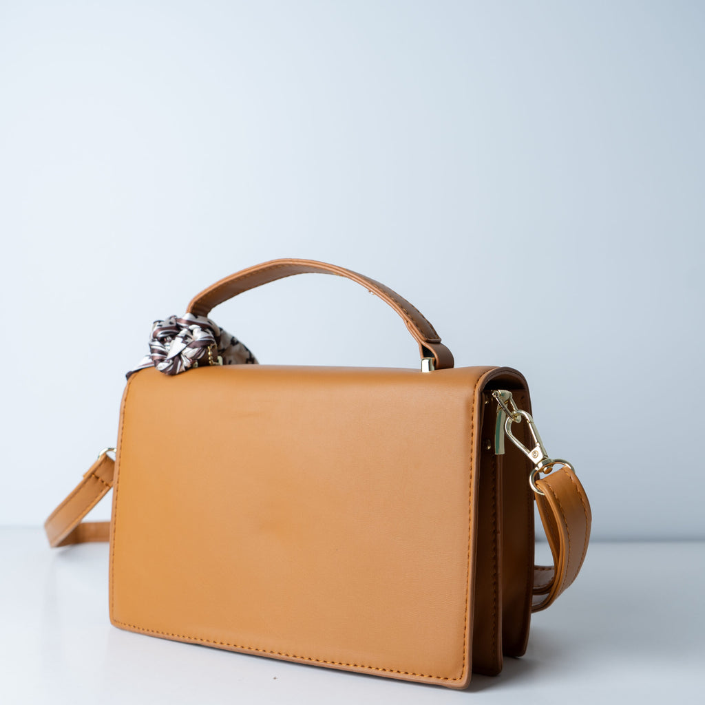 Cartera Isabela - Cafe camel