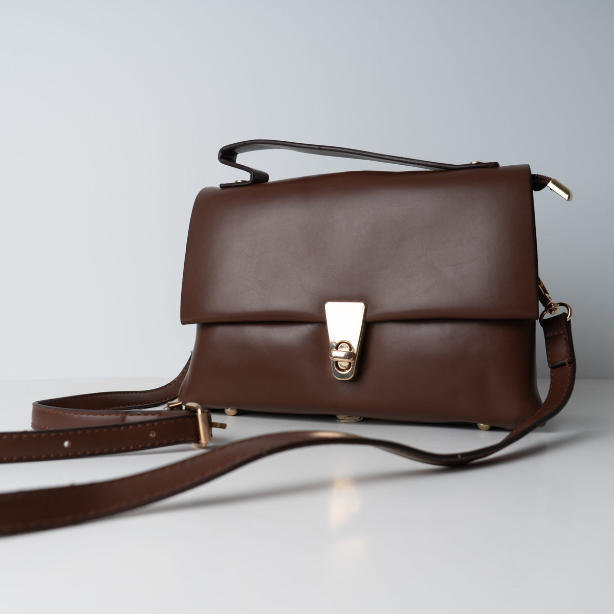 Cartera Ines - Cafe oscuro