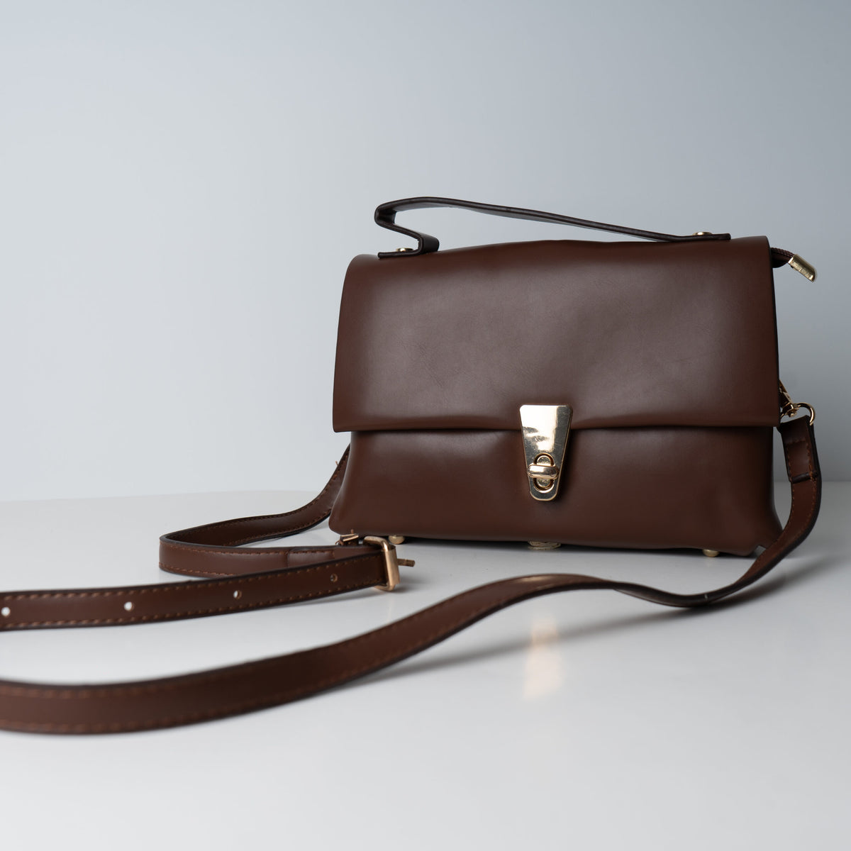 Cartera Ines - Cafe oscuro