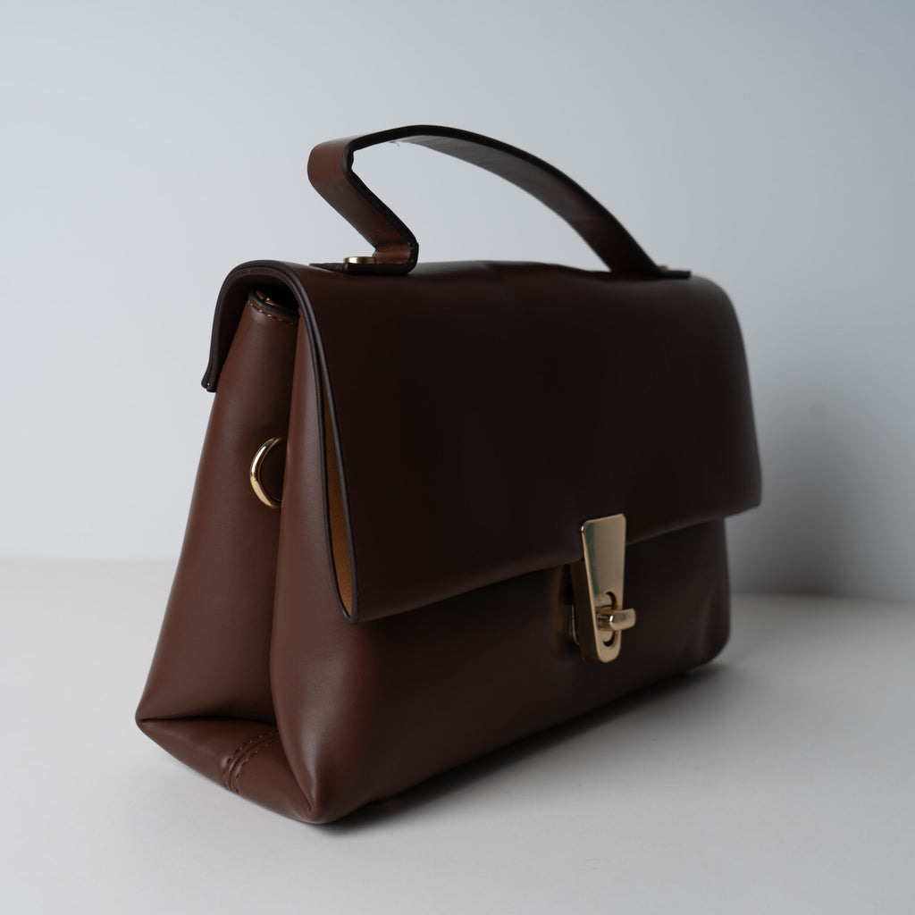 Cartera Ines - Cafe oscuro