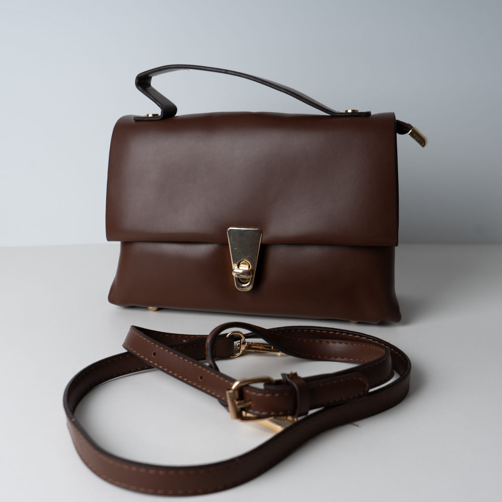 Cartera Ines - Cafe oscuro
